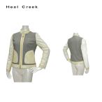 訳あり ヒールクリーク Heal Creek 秋冬 フェイクファー×フェイクレザーブルゾン サイズ40