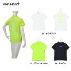 ビバハート VIVA HEART レディース 春夏 Cocotyベア天 モックネック半袖シャツ