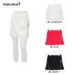 ビバハート VIVA HEART レディース 春夏 スタイリッシュボディドライサイドフレアスカート