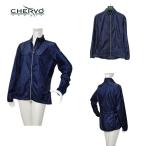 ショッピング訳有 訳あり シェルボ CHERVO レディース 春秋 防風 防寒 撥水性 防シミ性 通気性 プリント柄ブルゾン サイズ42