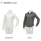  Henry Club HENRY Club женский весна лето . вода скорость .UV cut стрейч рубашка с длинным рукавом 