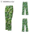  Henry Club HENRY Club женский весна лето UV cut контакт охлаждающий Conti .ro leaf принт брюки размер 40(M)