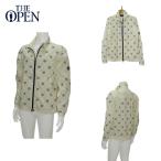 訳あり ジ・オープン THE OPEN メンズ 春秋 防風 ストレッチ 撥水 モノグラムプリント ブルゾン サイズ50(L)