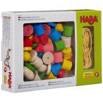 Yahoo! Yahoo!ショッピング(ヤフー ショッピング)HABA ハバ カラービーズ・６シェイプ HA2155 2歳 3歳 4歳 おもちゃ ひも通し 女の子 子供 木のおもちゃ 木製 男の子 知育玩具 子ども 紐とおし