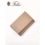 フェリージ felisi カードケース 名刺入れ ソフトキップレザー トルトラ 450/LD ロゴ刻印 シボ革 プレゼント ギフト 贈り物 国内正規品 でらでら 公式ブランド
