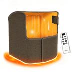 ショッピング日本初 TOKAIZ パネルヒーター 足元 デスク 日本初7面発熱パネル 無線リモコン付き 折りたたみ 薄型 全方向暖房 PSE認証 TPH-Elite7 (バーントアンバー) i0