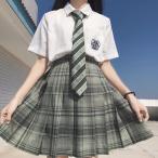 超人気スクールスカート高品質  正統派 制服 女子高生 通学 学生服 中学  チェック プリーツスカートアジャスター付 S〜XL