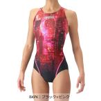 公式 アリーナ arena 【競泳水着】アクアレーシングワンピース レディース 総柄 水泳 スイミング プール AS6FRC71L 26FW