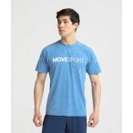 P10倍対象 19日まで 公式 MOVESPORT デサント 半袖Tシャツ メンズ レディース ストレッチ 吸汗速乾 UVカット トレーニング ウェア DMMXJA60 24SS