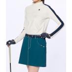  официальный Le Coq s Porte .f Golf mok шея рубашка с длинным рукавом женский . пот скорость . стрейч UV cut одежда LG4FLS51L 24FW