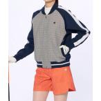  официальный Le Coq s Porte .f Golf вязаный блузон женский уборная возможно в клетку жакет одежда LG4FWB80L 24FW