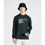  официальный Munsingwear одежда mok шея рубашка с длинным рукавом мужской . пот скорость . кондиционер UV стрейч Golf MG4FLS51M 24FW