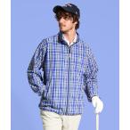  официальный Munsingwear одежда в клетку жакет мужской 2WAY стрейч водоотталкивающий блузон одежда Golf MG5SJK22M 25SS