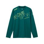 公式 ムーブスポーツ MOVESPORT ドライメッシュ ビックロゴ 長袖シャツ メンズ 吸汗速乾 ウェア トレーニング ST5FLT00M 25FW