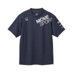 公式 ムーブスポーツ デサント WEB限定 ドライメッシュ 半袖シャツ メンズ 吸汗速乾 UVカット ウェア トレーニング ST5SHTD6MB 25SS