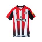 公式 アンブロ BRENTFORD HM JERSEY 24/25シーズン ホームレプリカユニフォーム メンズ レディース 半袖シャツ サッカー UDA6433H 25SS