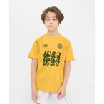 ショッピングアンブロ 公式 アンブロ THE THIRD by UMBRO ジュニアグラフィックプラクティスシャツ 半袖 子ども 吸汗 サッカー UF6SHS50J 26SS