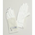  официальный Lanvin sport палец . открытый боа имеется перчатка обе рука для женский Golf перчатки лента VG4FGV11L 24FW