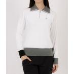  официальный Lanvin sport roll цвет рубашка с длинным рукавом женский часть UV cut стрейч Golf одежда VG4FLS41L 24FW