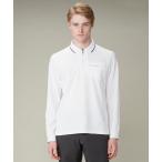  официальный Lanvin sport вместе земля воротник рубашка-поло с длинным рукавом мужской часть . пот стрейч Golf одежда VG4FLS43M 24FW