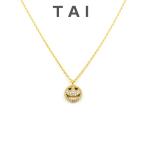ショッピングロンハーマン TAI JEWELRY(タイジュエリー) SIMPLE CHAIN NECKLACE WITH HEART EYES EMOJI ネックレス ゴールド ロンハーマン取扱