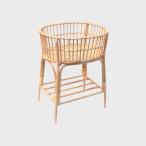 ショッピングラタン 籐のかご ハイル 脚付きかご オーバル ツルヤ商店 日本製 荷物置き 脱衣かご 籐 かごバケット ラタン 天然素材 収納 オムツ収納 おもちゃ入れ Hairu 爆買