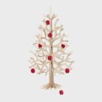 lovi ロヴィ アンネ・パソ クリスマスツリーS ナチュラルウッド ミニボール レッド セット おしゃれ デザイン シンプル