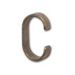ポッシュリビング CフックS アンティークゴールド 63176 | C字フック アイアン ディスプレイ パーツ レトロ DIY 吊り下げ 収納 ヴィンテージ おしゃれ シンプル