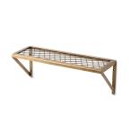 poshu living сетка подставка S античный Gold 63782 | настенная полка стена место хранения железный стена поверхность место хранения полка витрины подставка плантатора стена установка DIY интерьер 
