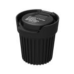 星光産業 ソーラーガードアッシュミニ BK EN-17 | 車用品 車 カー用品 灰皿 吸い殻 ゴミ箱 煙草 タバコ IQOS アイコス ドリンクホルダー カップホルダー