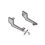 SUGATSUNE スガツネ工業 フルクス 棚受ホルダーII専用エンドキャップ 130-031-883 EX029-31 | ABS樹脂 グレー