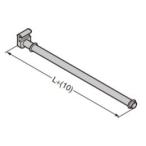 SUGATSUNE スガツネ工業 フルクス フック 直径9 ベースパネル 250/750/25/ONE 掘込兼用フック 130-031-342 EX046-20 | 鋼 クロムめっき