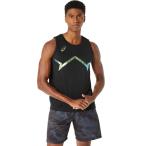 asics Asics DRY PRINT SLEEVELESS SHIR Performance черный X Reborn голубой 6XL 2063A302 2 | спорт баскетбол tops рубашка 