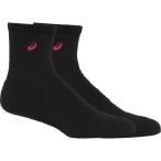 asics アシックス SOCKS18 パフォーマンスブラックXクラシックレッド S 3033B871 1 | 靴下 ソックス メンズ レディース 男女共用 速乾性 機能性 S
