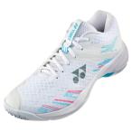 YONEX ヨネックス パワークッションカスケードアクセルミッド ホワイト/スカイブルー 27 SHBCA1MD 175 | スポーツ 競技 テニス 軟式 硬式 バトミントン 靴