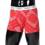 Hanes チャンピオン 1P BOXER BRIEF カラー２ M HM6EB202 2 | メンズ ボクサーパンツ 男性用 下着 インナー 抗菌防臭 肌触り 快適フィット 動きやすい 派手柄