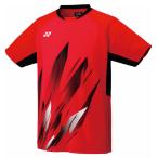 YONEX Yonex мужской игра рубашка Fit стиль Sunset красный SS 10668 496 | спорт спорт одежда состязание теннис для софтбола бейсбол bato Minton 