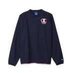 Champion Champion LONG SLEEVE темно-синий X розовый S C3-CVC30 384 | мода мужская мода женский унисекс для мужчин и женщин 