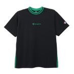 CHAMPION Champion SHORT SLEEVE T-SHIRT черный L C3-DB350 90 | tops короткий рукав Short рукав футболка "дышит" UV cut . пот . скорость .. антибактериальный дезодорация 