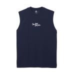 CHAMPION Champion SLEEVELESS SHIRT темно-синий S C3-DB326 370 | tops рубашка рукав отсутствует безрукавка . пот . скорость ..UV cut антибактериальный дезодорация спорт 
