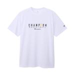 CHAMPION Champion SHORT SLEEVE T-SHIRT белый M C3-DB327 10 | tops короткий рукав Short рукав футболка скорость .. "дышит" антибактериальный дезодорация круглый вырез 