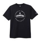 CHAMPION Champion SHORT SLEEVE T-SHIRT черный M C3-DB328 90 | tops короткий рукав Short рукав футболка скорость .. "дышит" антибактериальный дезодорация круглый вырез 