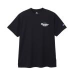 CHAMPION Champion SHORT SLEEVE T-SHIRT черный XL CW-DB314 90 | tops футболка короткий рукав одежда одежда простой спорт тренировка . пот скорость . функция 