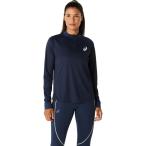 asics Asics MATCH LS 1/2 ZIP TOP MIDNIGHT M 2042A354 400 | спорт одежда tops длинный рукав длинный рукав застежка-молния Zip утилизация материалы 