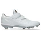asics Asics GOLDSTAGE I-PRO FORCESPEED MG WHITE/WHITE 29 1121A075 110 | спортивный товар бейсбол сопутствующие товары шиповки белый металлические принадлежности металл бейсбол шиповки обувь обувь 