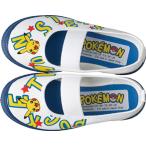 ASAHI Asahi обувь Pokemon S02-XYNV 16cm KD37012 | обувь обувь Kids сверху обувь сменная обувь Pocket Monster Пикачу парусина темно-синий 16