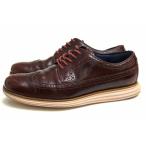 COLE HAAN コールハーン カジュアルシューズ C11715 LunarGrand Long Wingtip ルナグランド 牛革 バーガンディ ロングウイングチップ 定番