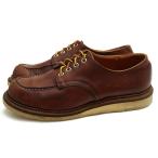 RED WING レッドウィング カジュアルシューズ 8109 WORK OXFORD MOC TOE Mahogany Oro-Iginal マホガニー オロイジナル トラクショントレッドウェッジソール