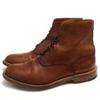 Tricker's トリッカーズ レースアップブーツ M6438 Oxford Boots 牛革 カーフ プレーントゥ レザーソール グッドイヤーウェルト製法