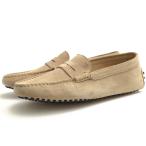 TOD'S Tod's обувь для вождения GOMMINI MOCASSINOgomi-ni телячья кожа туфли без застежки стандартный 